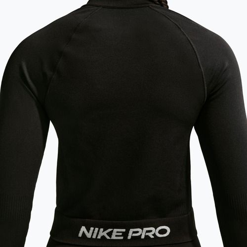 Dámská tréninková mikina Nike Pro Seamless black/white