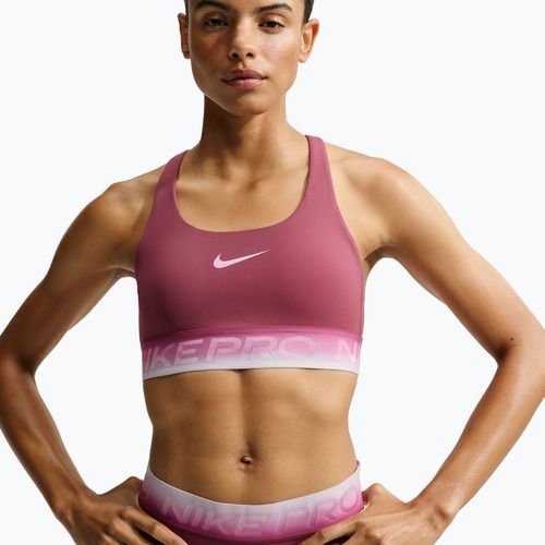 Sportovní podprsenka Nike Pro pink smoke/pink smoke/pink rise