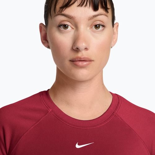 Dámské tréninkové tričko Nike Pro Seamless tough red/white