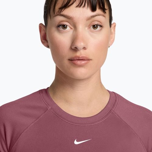 Dámské tréninkové tričko Nike Pro Seamless pink smoke/white