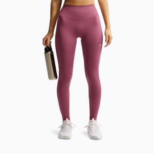 Dámské legíny Nike One pink smoke/pink smoke/pink rise/white