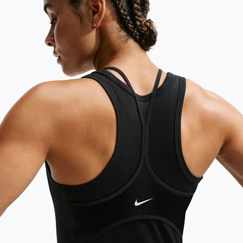 Dámské tréninkové tričko Nike One black/black/university red/white