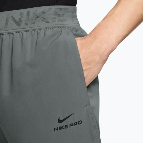 Pánské kalhoty Nike Pro Training smoke grey/black