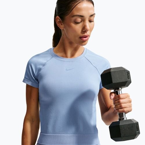 Dámské tréninkové tričko Nike Pro Seamless work blue