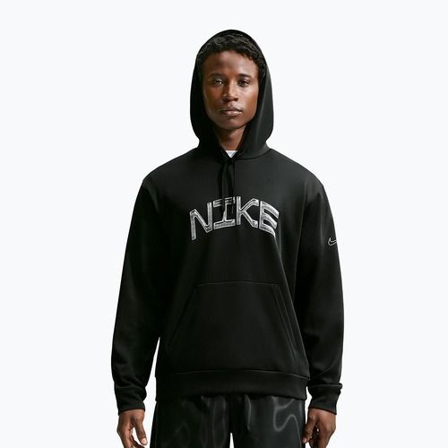 Pánská tréninková mikina Nike Dri-FIT UV Pullover Hoodie black/white