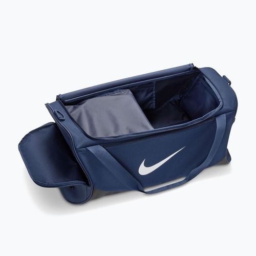 Tréninková taška Nike Brasilia Duffel Medium 60 l midnight navy/black/white