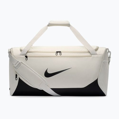 Tréninková taška Nike Brasilia Duffel Medium 60 l light bone/black/black
