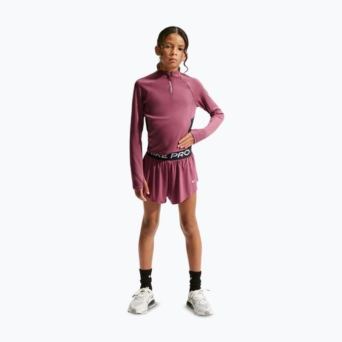 Dětské šortky Nike Pro pink smoke/black/white