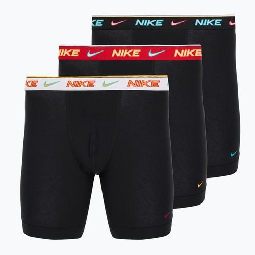Pánské boxerky Nike Long Boxer Brief steel grey