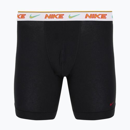 Pánské boxerky Nike Long Boxer Brief steel grey