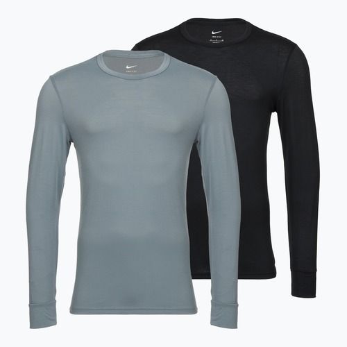 Pánské tričko Longsleeve Nike Crewneck 2 pack carbon heather