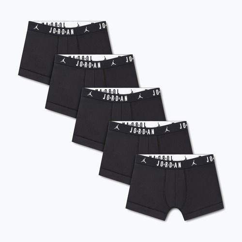 Pánské boxerky Nike Jordan Cotton Trunk 5pk Černé
