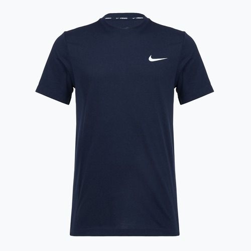 Pánské tréninkové tričko Nike Strength S&C Dri-Fit navy/white