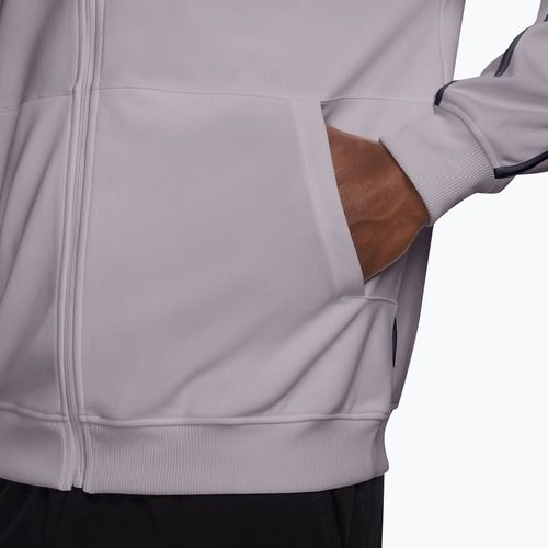 Pánská tenisová mikina Nike Court Heritage silver lilac/gridiron