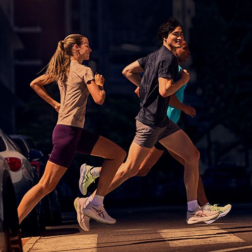 Pánské běžecké boty ASICS Novablast 6 Lite-Show lite show/orange glow