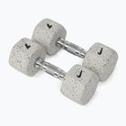 Činky Nike Strength Grind Hex Dumbbell 2 x 7 kg wolf grey