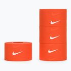 Elastický kohezivní obvaz Nike Strenght Athletic Tape 4 ks. oranžová/bílá