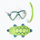 Dětská šnorchlovací sada Mares Combo Zoo green