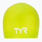 Plavecká čepice TYR Long Hair Wrinkle Free Silicone limelight