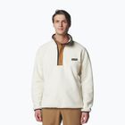 Pánská fleecová mikina Columbia Helvetia II Half Snap Fleece chalk