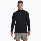 Pánské běžecké tričko longsleeve Under Armour Launch Pro 1/4 Zip black/black/reflective