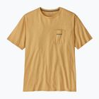 Pánské tričko Patagonia Boardshort Logo Pocket Responsibili beeswax tan