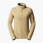 Dámská mikina The North Face 100 Glacier 1/4 Zip khaki stone