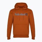 Pánská mikina Timberland Linear Logo Hoodie umber