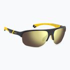 Pánské sluneční brýle Polaroid PLD 7059/S matte black yellow/gold polarized high contrast