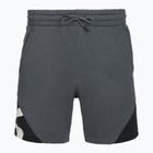 Pánské šortky Under Armour Curry Splash Fleece Short castlerock full heather/black/white clay