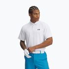 Pánská polo tričko Under Armour Tee To Green Pique Polo white/black