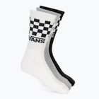 Ponožky Vans Classic Check Crew 3 pairs black/white