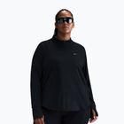 Dámské běžecké tričko Longsleeve Nike Swift Dri-FIT UV 1/4-Zip Plus Size black
