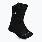 Skarpety Nike Jordan Everyday Cushioned Crew 6 par black/white