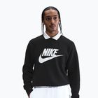 Pánská mikina Nike Sportswear Club Graphic Fleece Crew black/white