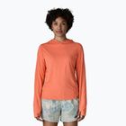 Dámská mikina Patagonia Capilene Cool Sun Hoody mellow melon/peach sherbet x-dye