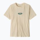 Pánské tričko Patagonia '95 Oval Logo undyed natural