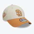 Kšiltovka New Era WS Patch 9Forty San Diego Padres light beige