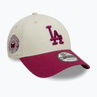 Kšiltovka New Era WS Patch 9Forty Los Angeles Dodgers light beige