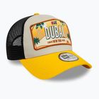 Kšiltovka New Era Licence Plate Los Angeles Trucker light beige