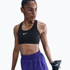 Sportovní podprsenka Nike Swoosh Medium Support black/white