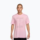 Pánské tričko Nike Court Heritage pink foam