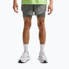 Pánské běžecké šortky Nike Stride Dri-Fit Hybrid 5" smoke grey