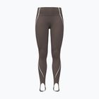 Dámské tréninkové legíny Under Armour Meridian Contour Stirrup Leggings peppercorn/white/peppercorn