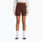 Dámské šortky New Balance Harmony High Rise pumpernickel