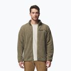 Pánská mikina Columbia Rugged Ridge High Pile Full Zip stone green