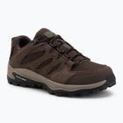 Pánské trekové boty Columbia Redmond IV Low Wp cordovan/tangy orange