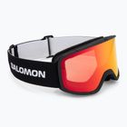 Lyžařské brýle Salomon Aksium 2.0 S black/ml mid red