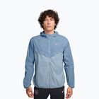 Pánská běžecká bunda Nike Stride Repel UV work blue/light armory blue