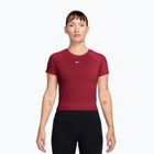 Dámské tréninkové tričko Nike Pro Seamless tough red/white